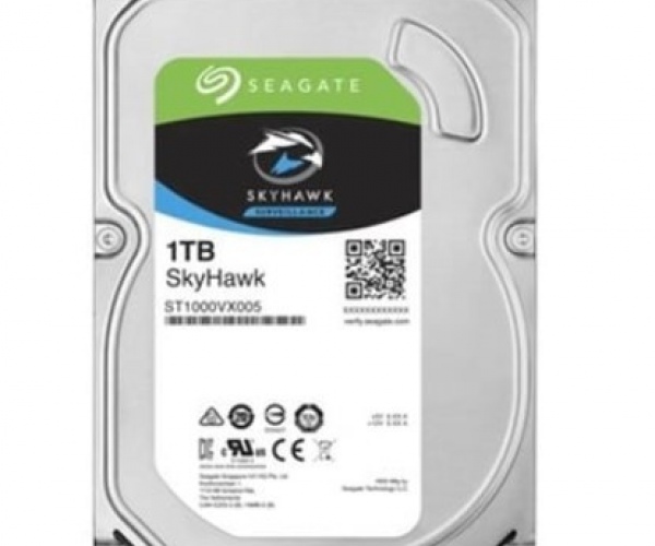 1 TB SEAGATE 3.5 SKYHAWK SATA 5400RPM 256MB 7/24 GUVENLIK ST1000VX013 (3 YIL RESMI DIST GARANTILI)